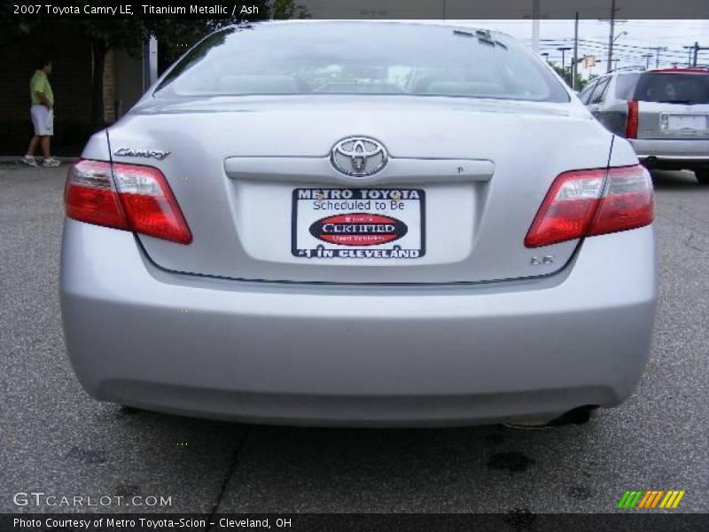 Titanium Metallic / Ash 2007 Toyota Camry LE