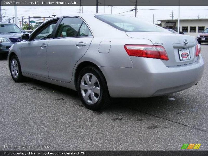 Titanium Metallic / Ash 2007 Toyota Camry LE