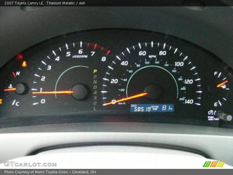 Titanium Metallic / Ash 2007 Toyota Camry LE