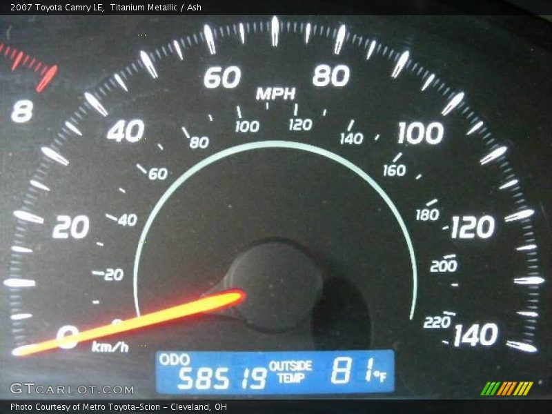 Titanium Metallic / Ash 2007 Toyota Camry LE