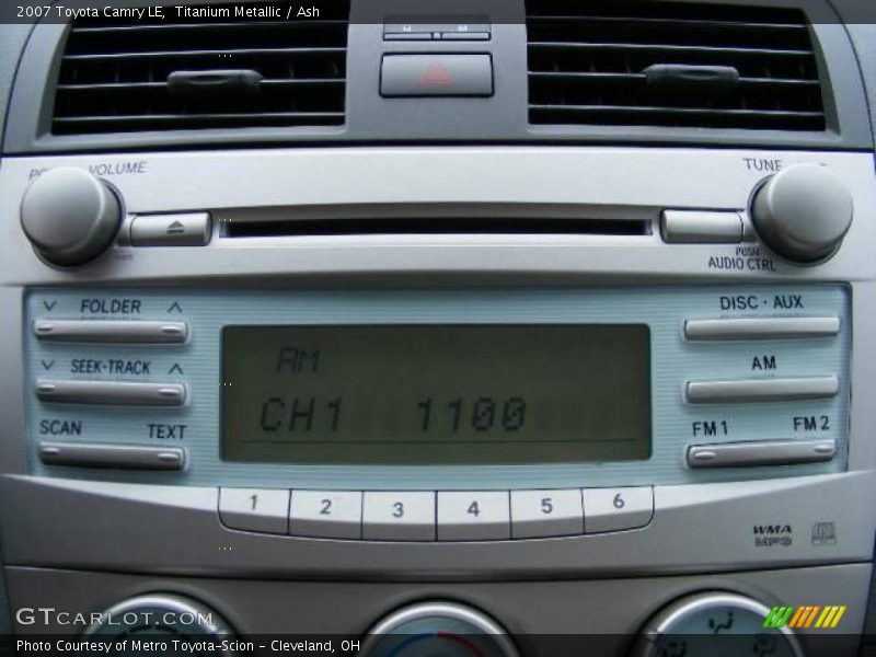 Titanium Metallic / Ash 2007 Toyota Camry LE