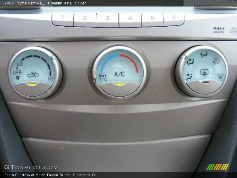 Titanium Metallic / Ash 2007 Toyota Camry LE