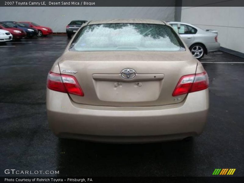 Desert Sand Mica / Bisque 2007 Toyota Camry LE