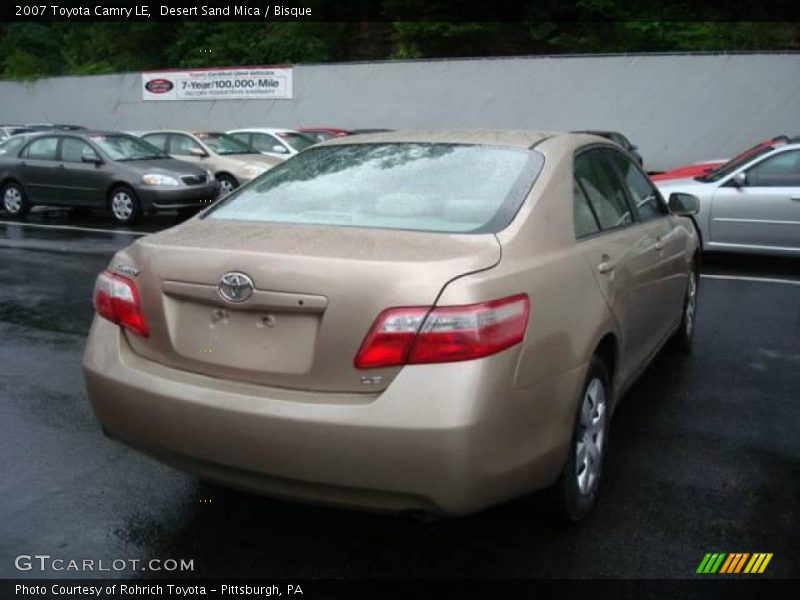 Desert Sand Mica / Bisque 2007 Toyota Camry LE