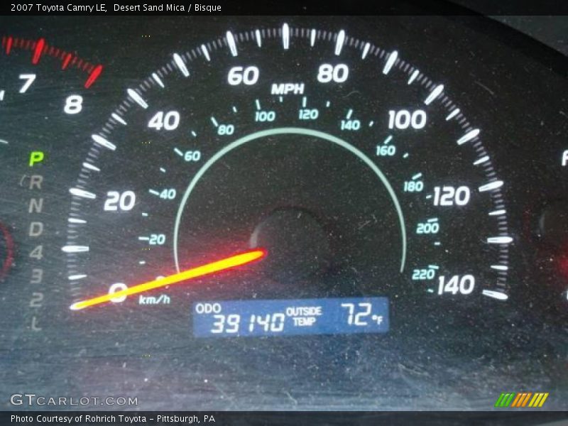 Desert Sand Mica / Bisque 2007 Toyota Camry LE