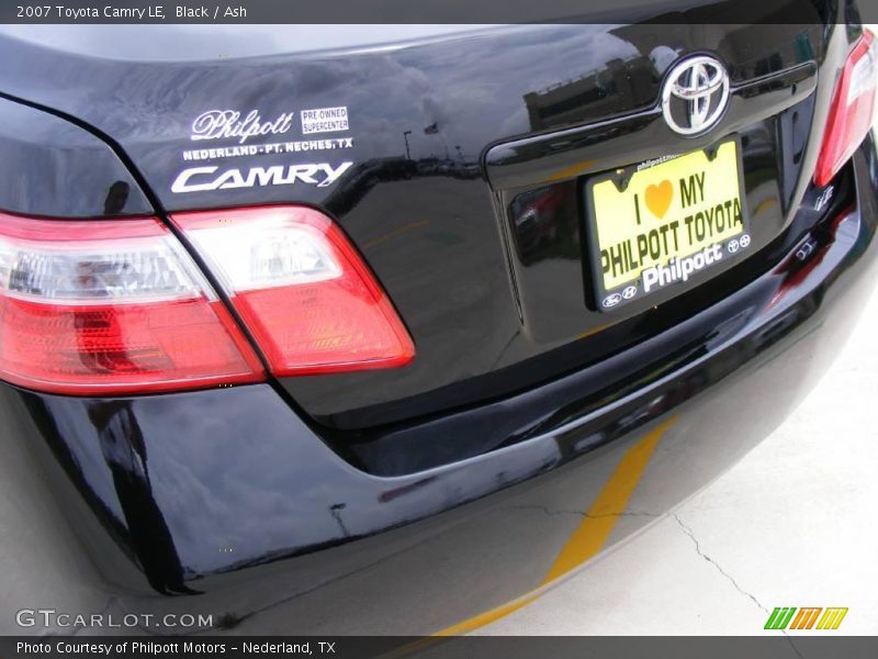 Black / Ash 2007 Toyota Camry LE