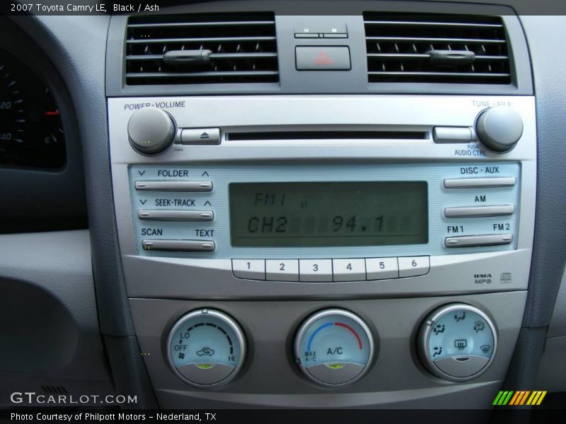 Black / Ash 2007 Toyota Camry LE