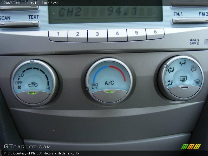 Black / Ash 2007 Toyota Camry LE
