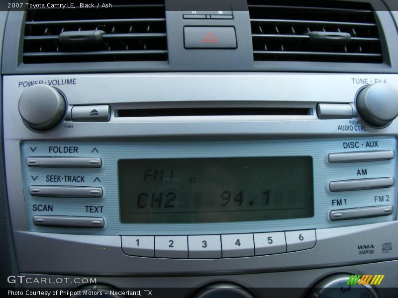 Black / Ash 2007 Toyota Camry LE