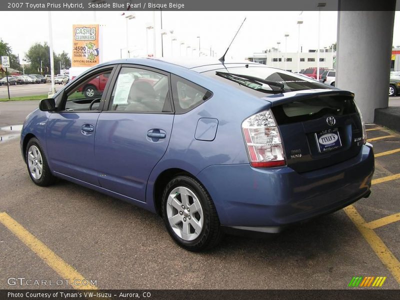 Seaside Blue Pearl / Bisque Beige 2007 Toyota Prius Hybrid