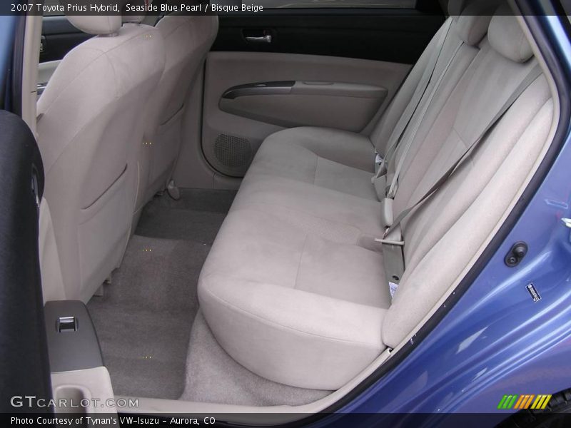 Seaside Blue Pearl / Bisque Beige 2007 Toyota Prius Hybrid