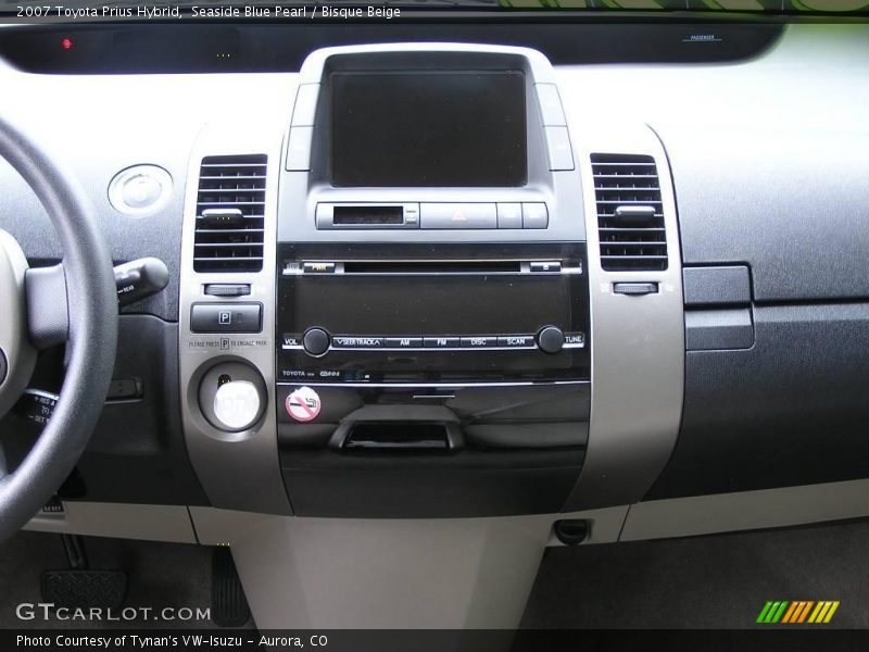 Seaside Blue Pearl / Bisque Beige 2007 Toyota Prius Hybrid
