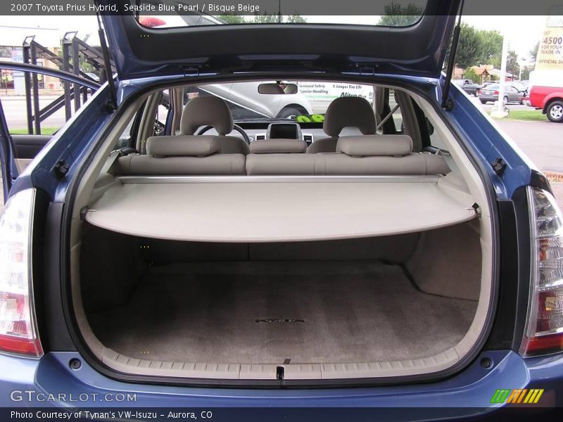 Seaside Blue Pearl / Bisque Beige 2007 Toyota Prius Hybrid