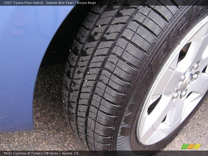 Seaside Blue Pearl / Bisque Beige 2007 Toyota Prius Hybrid
