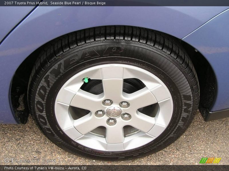 Seaside Blue Pearl / Bisque Beige 2007 Toyota Prius Hybrid