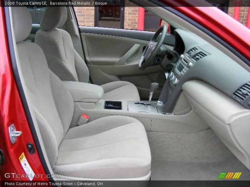 Barcelona Red Metallic / Bisque 2008 Toyota Camry LE