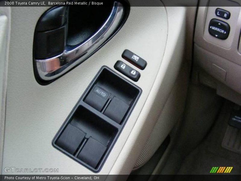 Barcelona Red Metallic / Bisque 2008 Toyota Camry LE