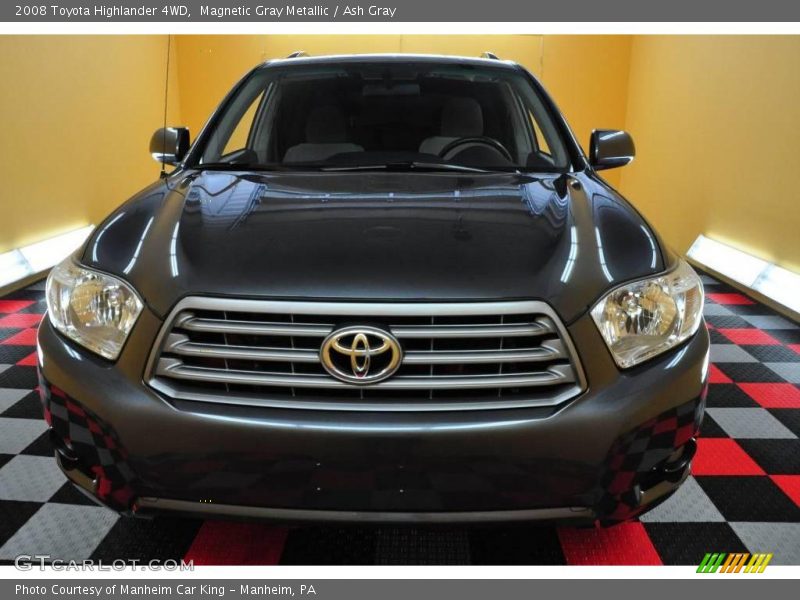 Magnetic Gray Metallic / Ash Gray 2008 Toyota Highlander 4WD