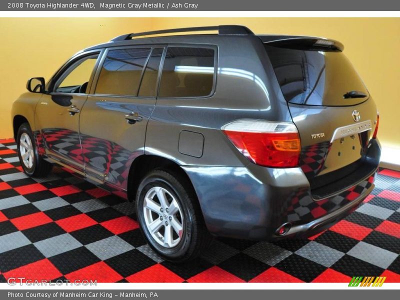 Magnetic Gray Metallic / Ash Gray 2008 Toyota Highlander 4WD