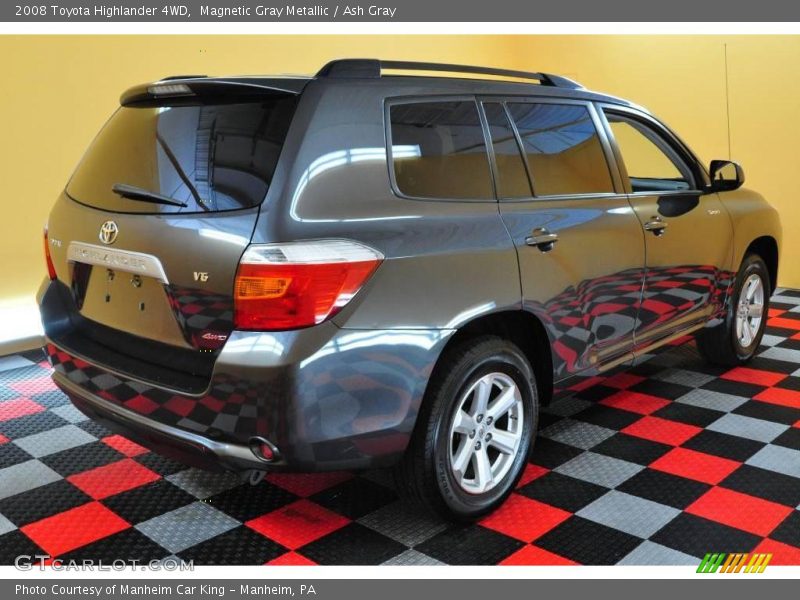 Magnetic Gray Metallic / Ash Gray 2008 Toyota Highlander 4WD