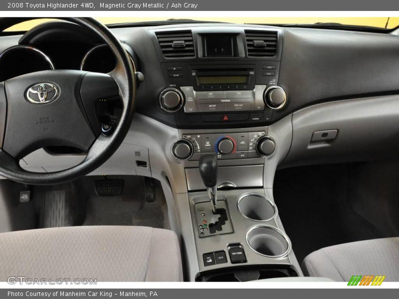Magnetic Gray Metallic / Ash Gray 2008 Toyota Highlander 4WD