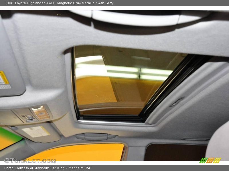 Magnetic Gray Metallic / Ash Gray 2008 Toyota Highlander 4WD