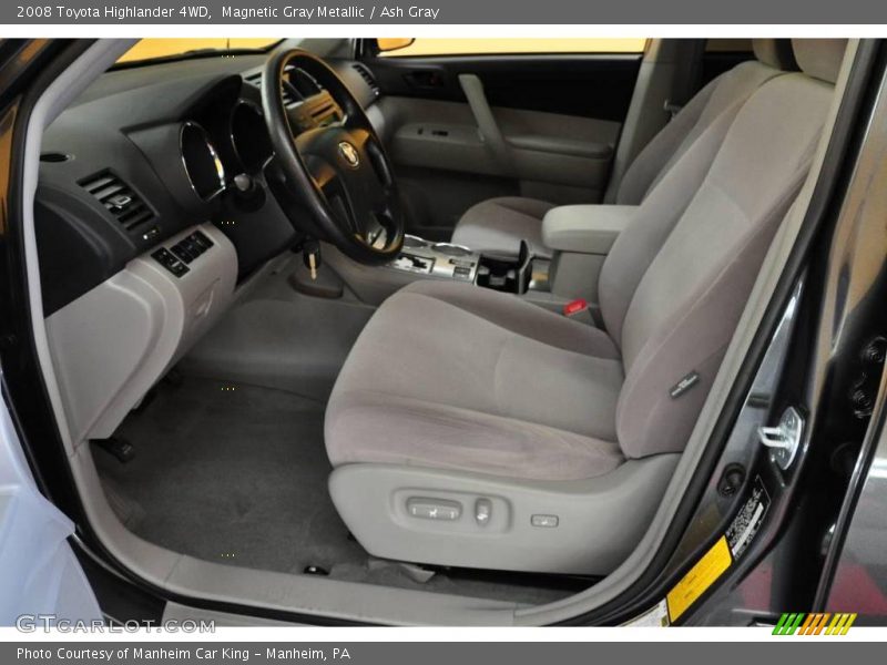 Magnetic Gray Metallic / Ash Gray 2008 Toyota Highlander 4WD