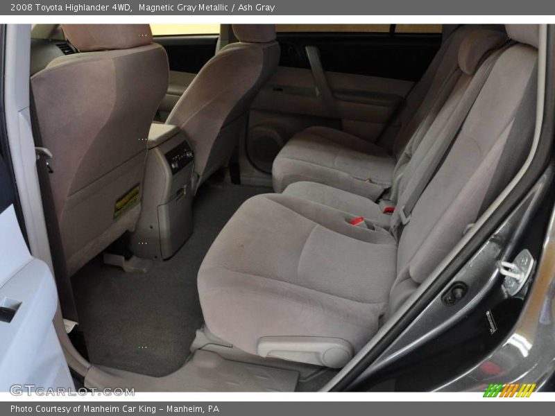 Magnetic Gray Metallic / Ash Gray 2008 Toyota Highlander 4WD