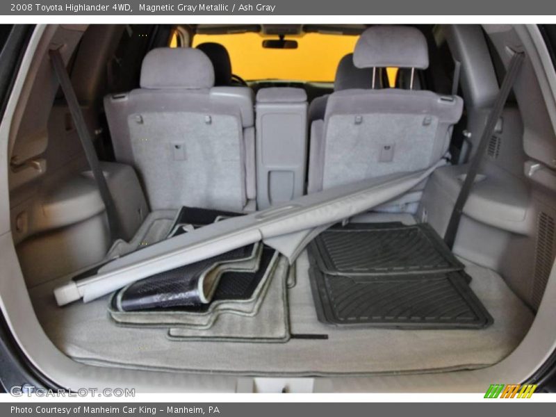 Magnetic Gray Metallic / Ash Gray 2008 Toyota Highlander 4WD