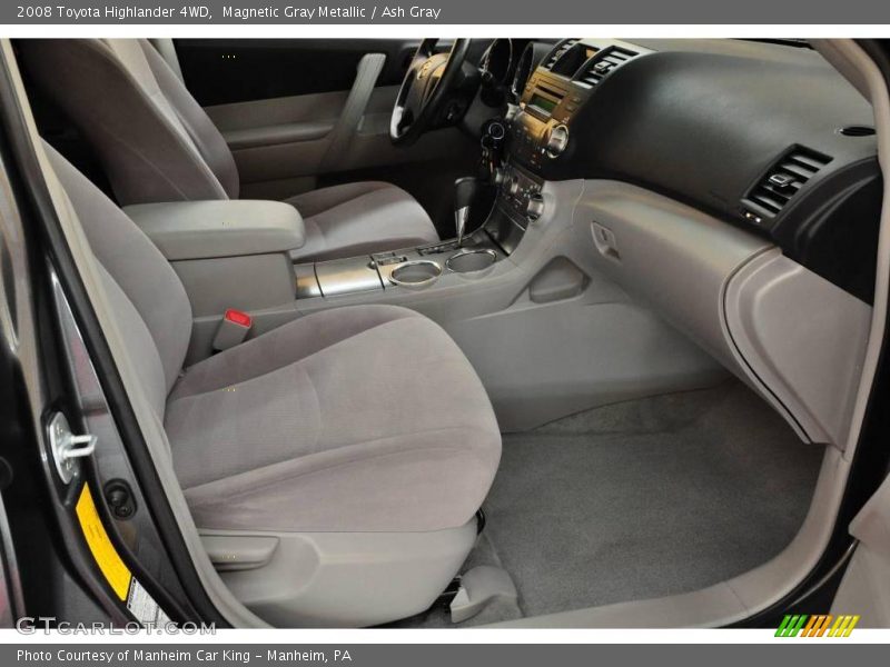 Magnetic Gray Metallic / Ash Gray 2008 Toyota Highlander 4WD