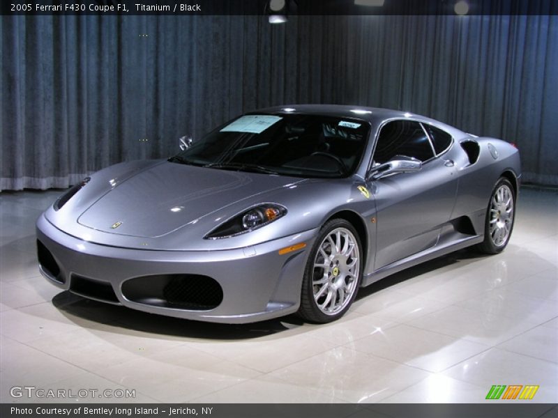 Titanium / Black 2005 Ferrari F430 Coupe F1