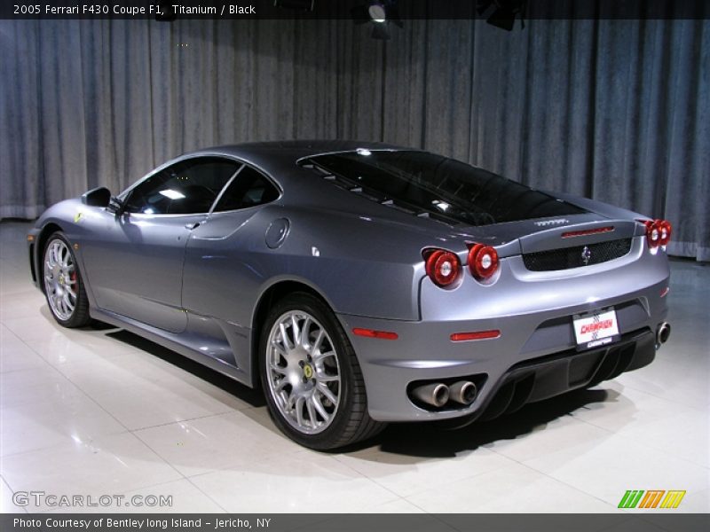 Titanium / Black 2005 Ferrari F430 Coupe F1