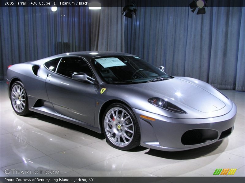 Titanium / Black 2005 Ferrari F430 Coupe F1
