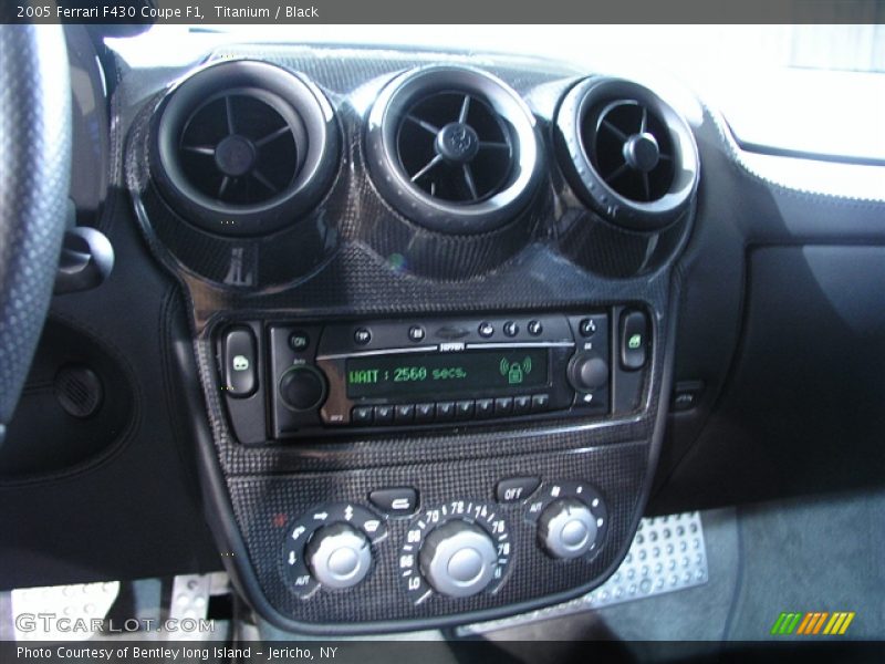 Titanium / Black 2005 Ferrari F430 Coupe F1