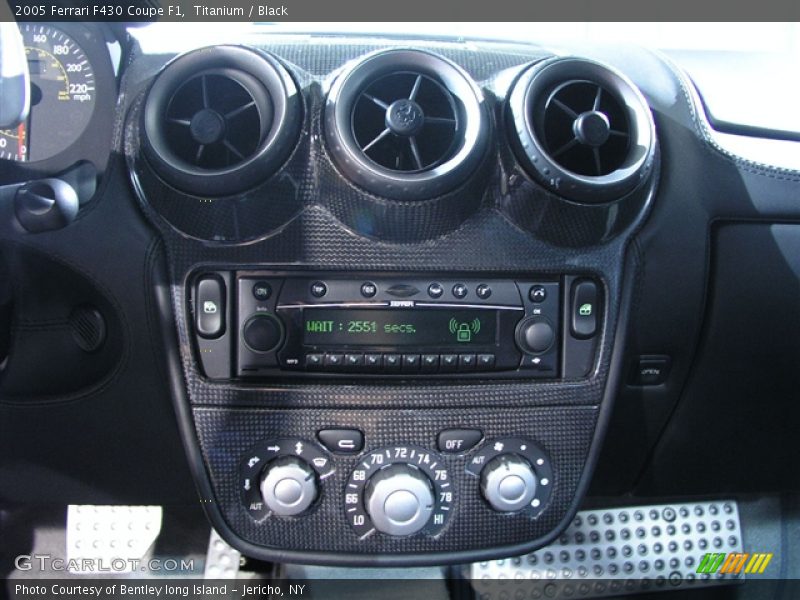 Titanium / Black 2005 Ferrari F430 Coupe F1