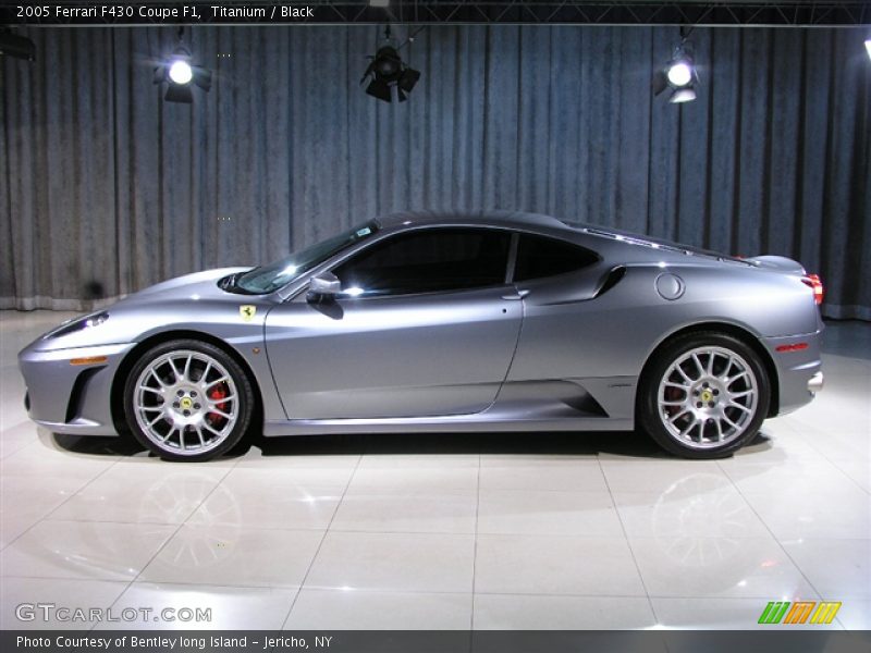 Titanium / Black 2005 Ferrari F430 Coupe F1