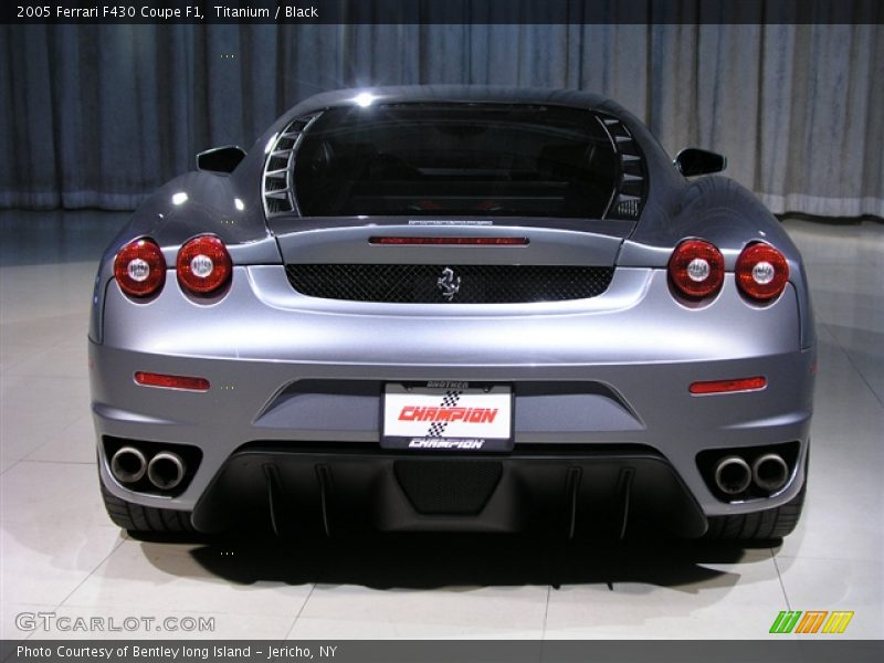 Titanium / Black 2005 Ferrari F430 Coupe F1