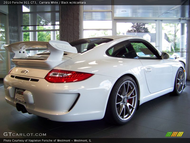 Carrara White / Black w/Alcantara 2010 Porsche 911 GT3
