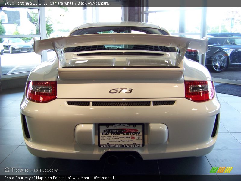 Carrara White / Black w/Alcantara 2010 Porsche 911 GT3