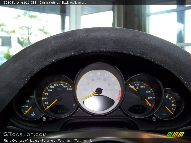 Carrara White / Black w/Alcantara 2010 Porsche 911 GT3