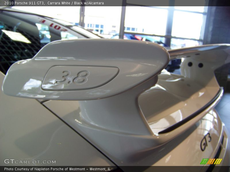 Carrara White / Black w/Alcantara 2010 Porsche 911 GT3