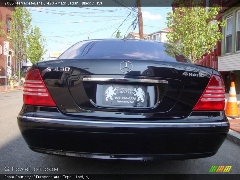 Black / Java 2005 Mercedes-Benz S 430 4Matic Sedan