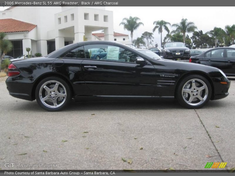 Black / AMG Charcoal 2006 Mercedes-Benz SL 55 AMG Roadster