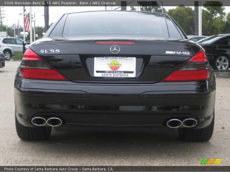 Black / AMG Charcoal 2006 Mercedes-Benz SL 55 AMG Roadster