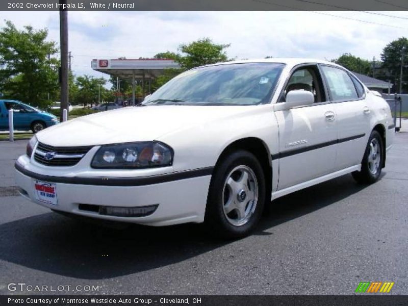 White / Neutral 2002 Chevrolet Impala LS