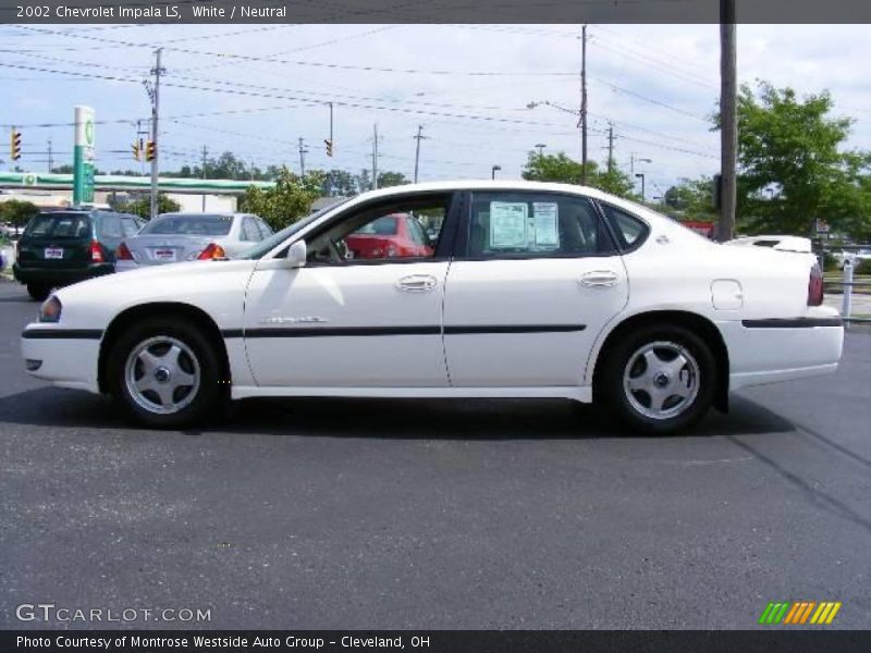 White / Neutral 2002 Chevrolet Impala LS