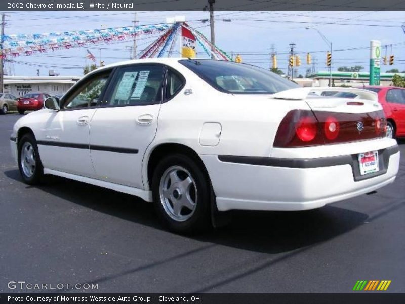 White / Neutral 2002 Chevrolet Impala LS