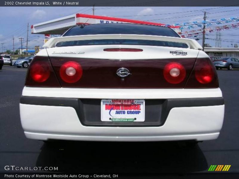 White / Neutral 2002 Chevrolet Impala LS