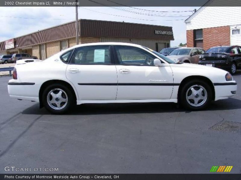 White / Neutral 2002 Chevrolet Impala LS