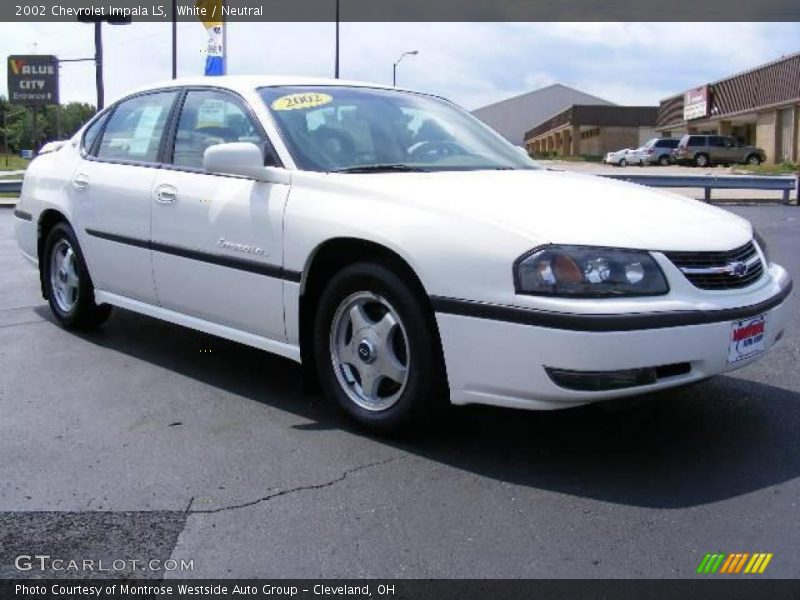White / Neutral 2002 Chevrolet Impala LS